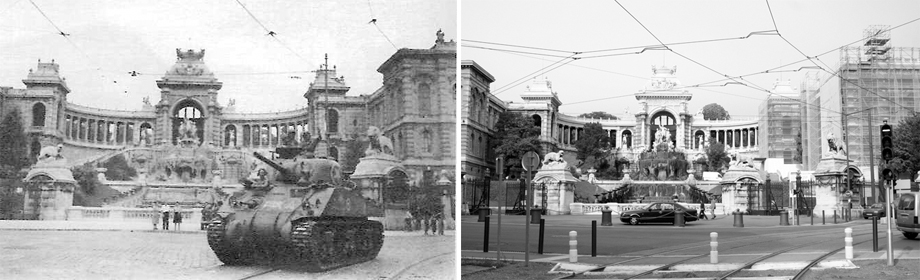 Marseille - Longchamp Palace with tank