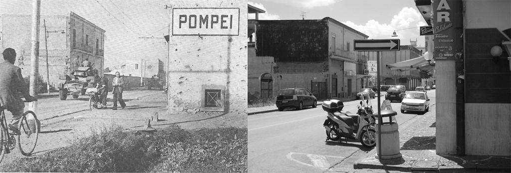 Pomei 1943 then and now