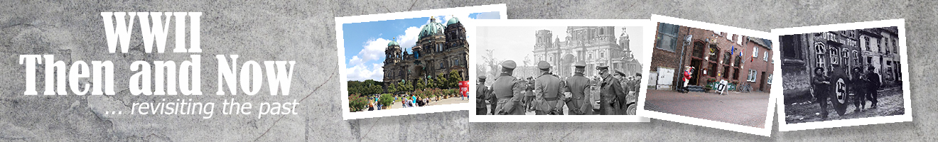 WWII Then and Now pictures