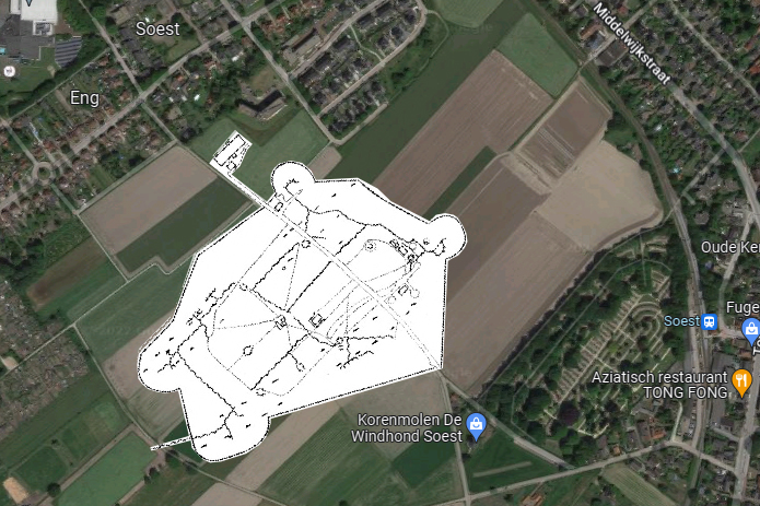 Flak positions at Soester Engh