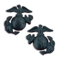 Unites States Marine Corps emblem black